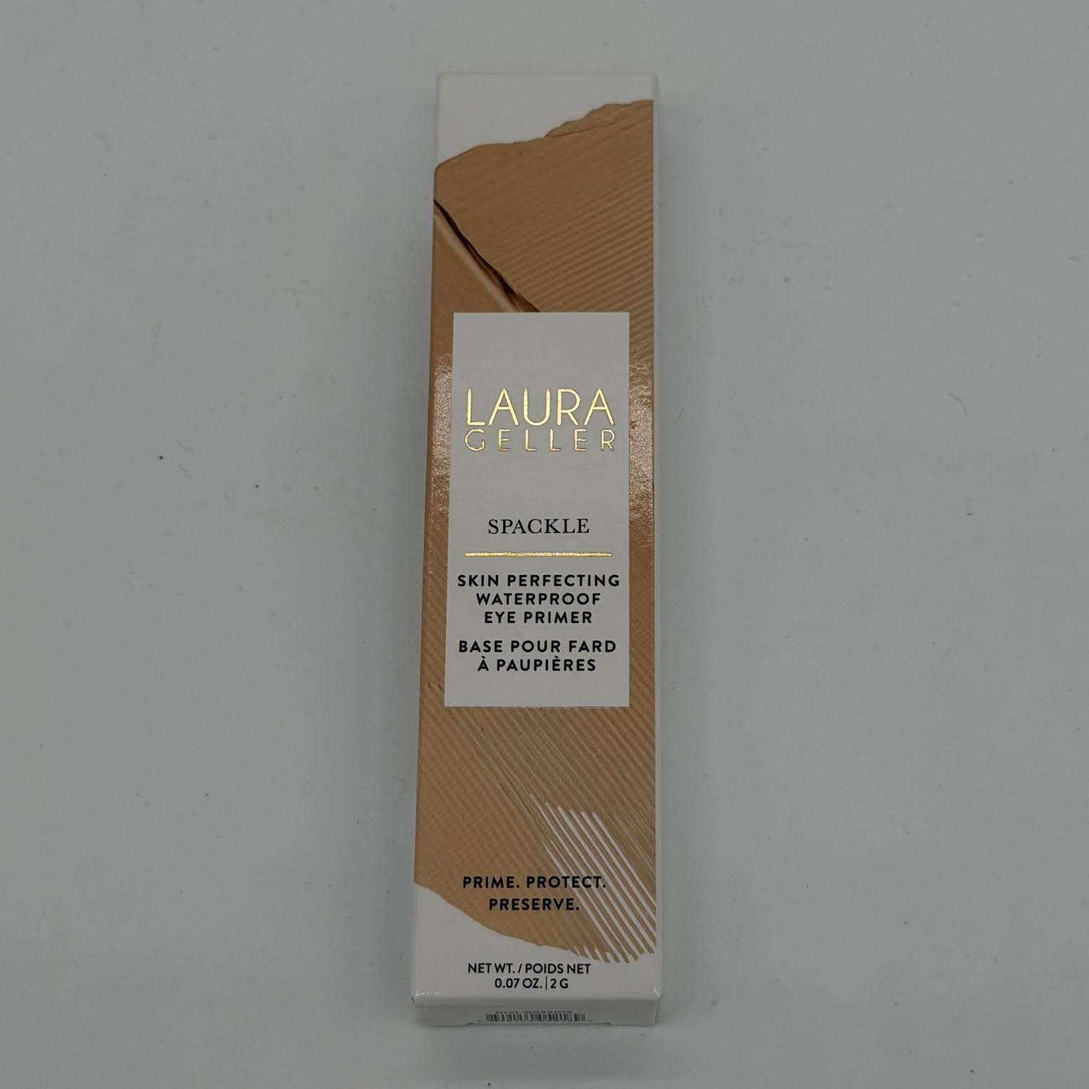 WHOLESALE LAURA GELLER SPACKLE SKIN PERFECTING WATERPROOF EYE PRIMER 0.07 OZ - FAIR LIGHT - 48 PIECE LOT