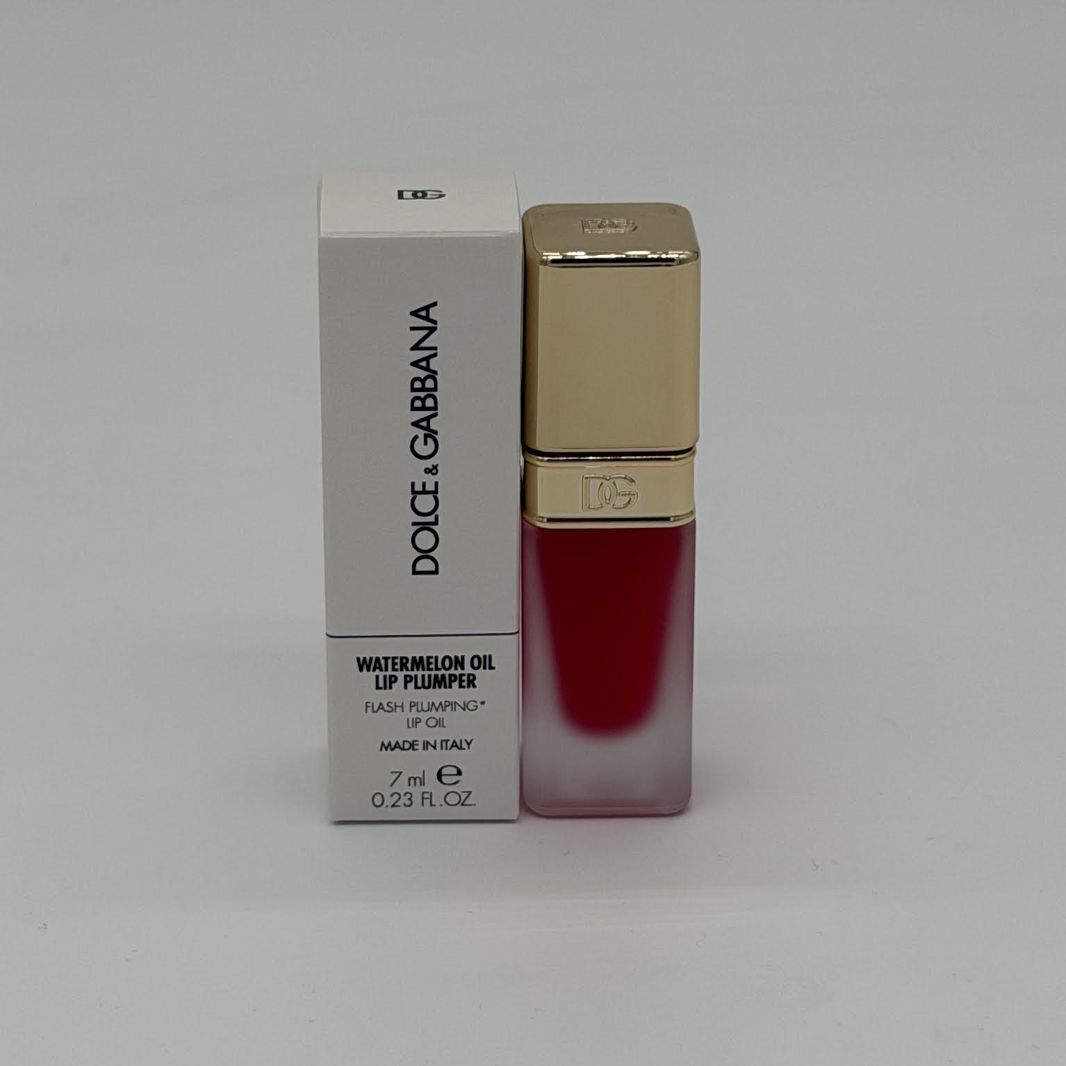 WHOLESALE DOLCE & GABBANA WATERMELON OIL LIP PLUMPER TESTER BOX 0.23 OZ - 45 PIECE LOT