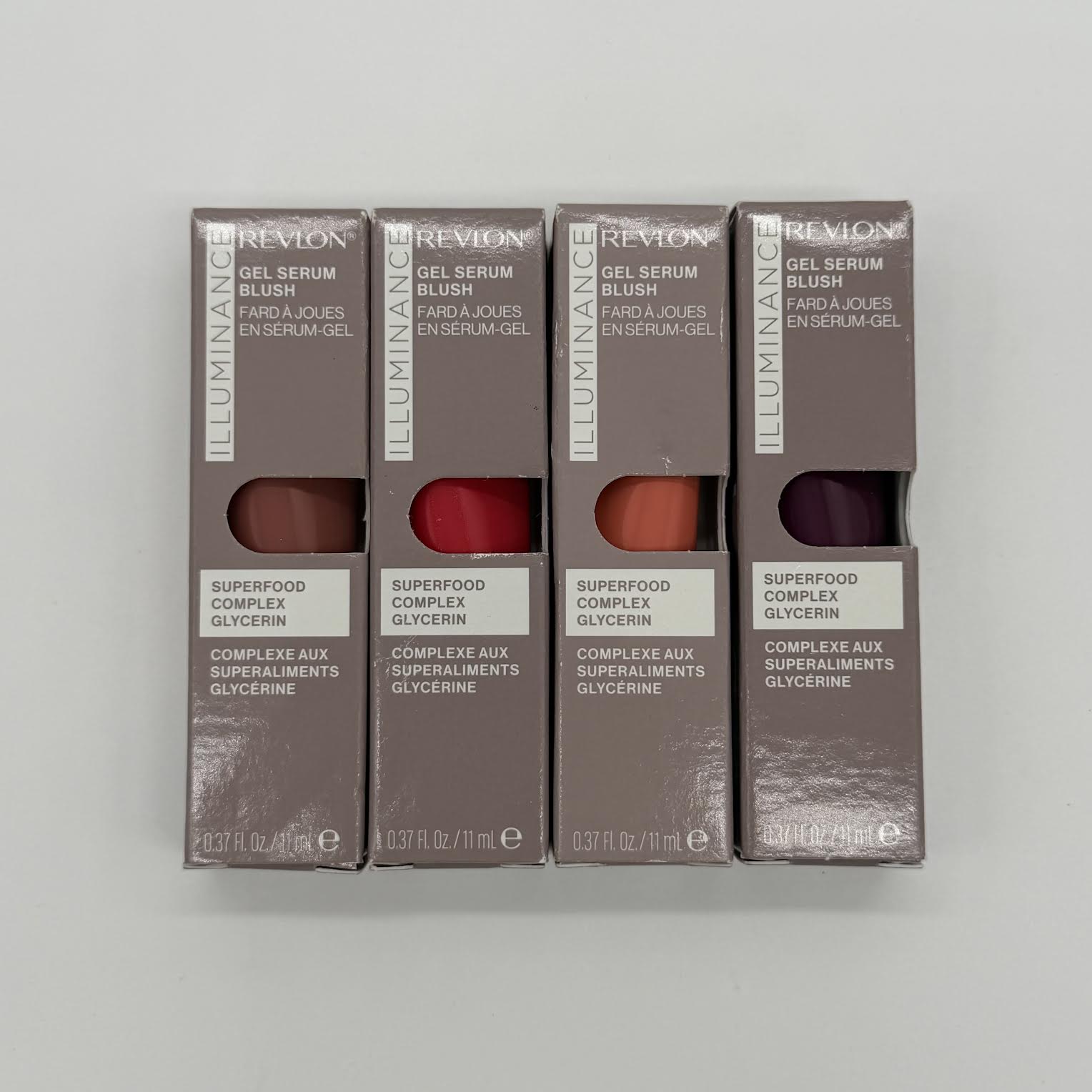 WHOLESALE REVLON ILLUMINANCE GEL SERUM BLUSH 0.37 OZ - ASSORTED COLORS - 48 PIECE LOT