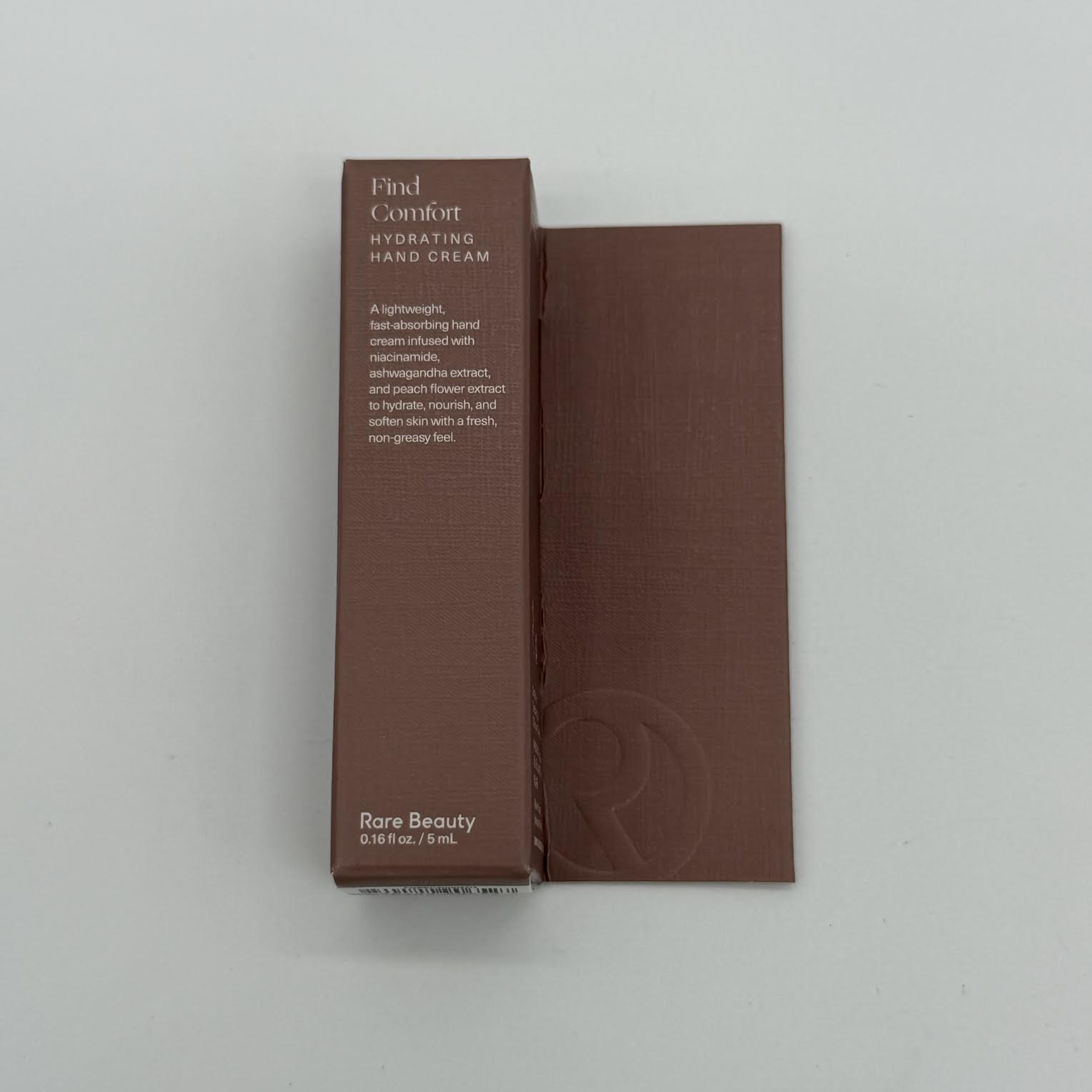 WHOLESALE RARE BEAUTY FIND COMFORT HYDRATING HAND CREAM TRAVEL SIZE 0.16 OZ - 100 PIECE LOT