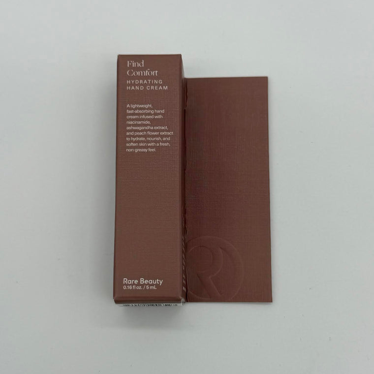 WHOLESALE RARE BEAUTY FIND COMFORT HYDRATING HAND CREAM TRAVEL SIZE 0.16 OZ - 100 PIECE LOT