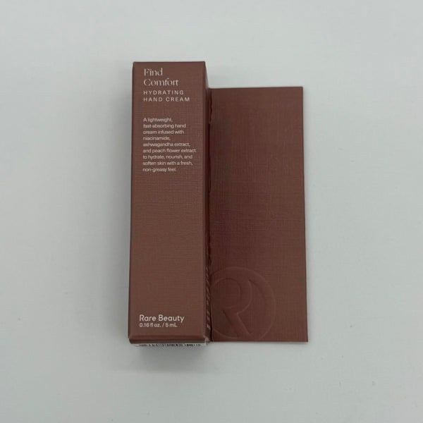 WHOLESALE RARE BEAUTY FIND COMFORT HYDRATING HAND CREAM TRAVEL SIZE 0.16 OZ - 100 PIECE LOT