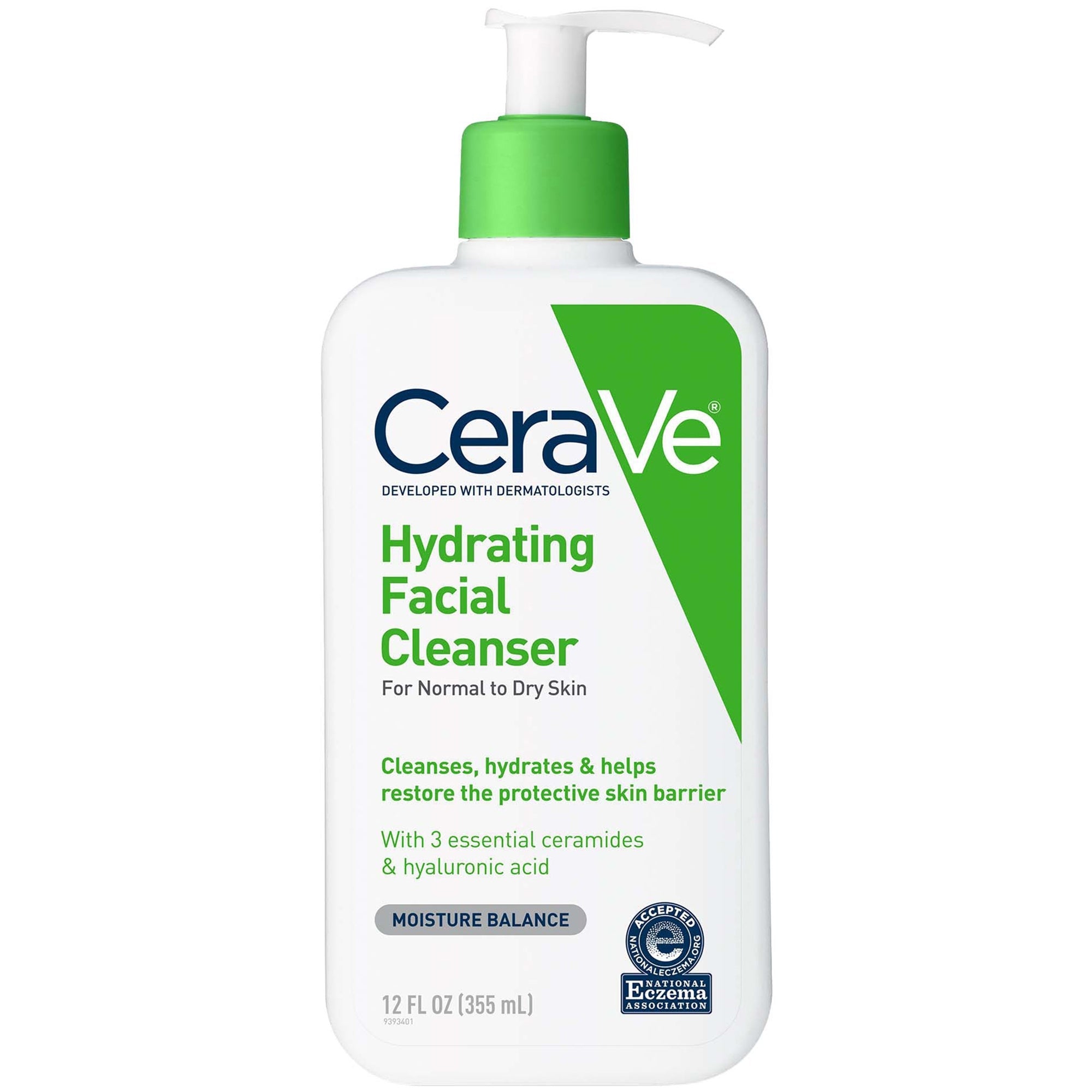 WHOLESALE CERAVE HYDRATING FACIAL CLEANSER 12 OZ  - 48 PIECE LOT