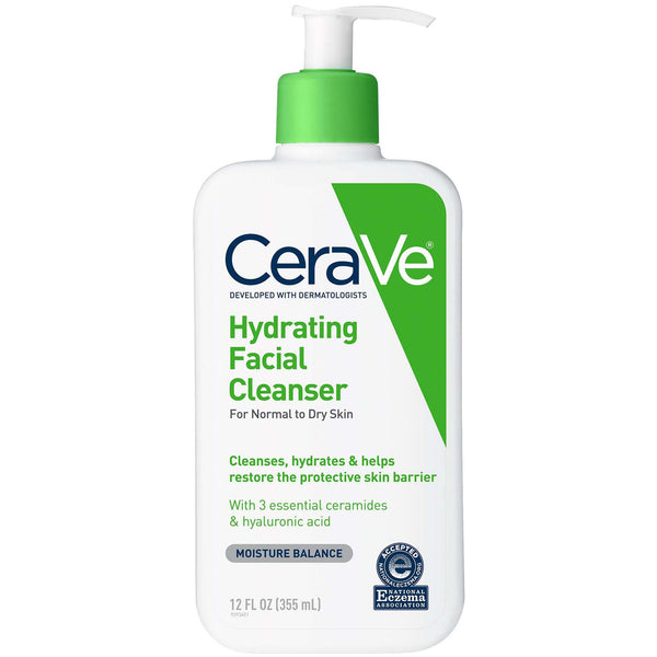 WHOLESALE CERAVE HYDRATING FACIAL CLEANSER 12 OZ  - 48 PIECE LOT