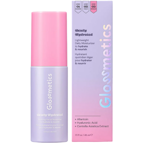 WHOLESALE GLOSSMETICS DEWLY HYDRATED LIGHTWEIGHT DAILY MOISTURIZER 1.5 OZ - 48 PIECE LOT