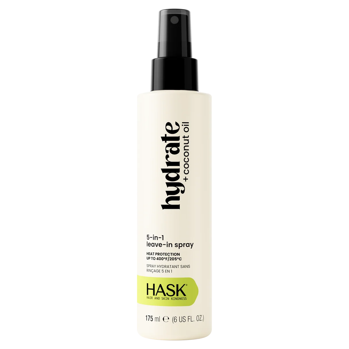 WHOLESALE HASK HYDRATE + COCONUT OIL 5-IN-1 LEAVE IN SPRAY 6 OZ - 48 PIECE LOT