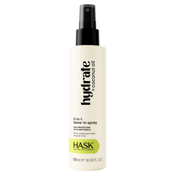 WHOLESALE HASK HYDRATE + COCONUT OIL 5-IN-1 LEAVE IN SPRAY 6 OZ - 48 PIECE LOT