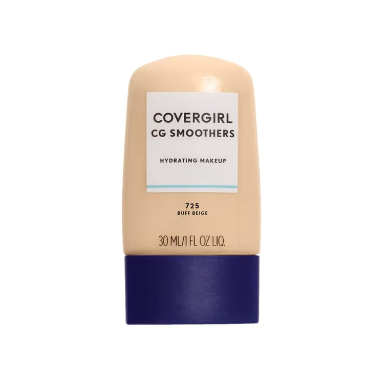 WHOLESALE COVERGIRL CG SMOOTHERS HYDRATING MAKEUP 1 OZ - BUFF BEIGE 724 - 72 PIECE LOT