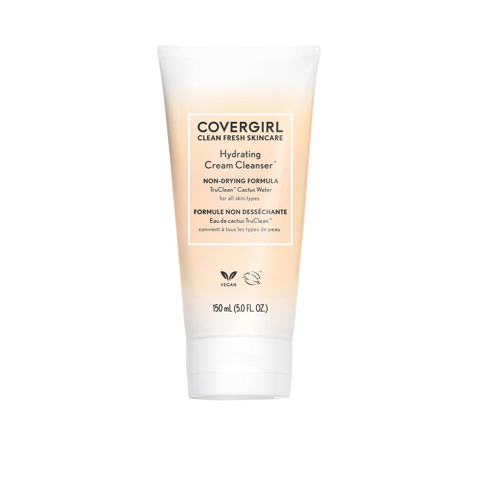 WHOLESALE COVERGIRL CLEAN FRESH SKINCARE HYDRATING CREAM CLEANSER 5 OZ - 48 PIECE LOT