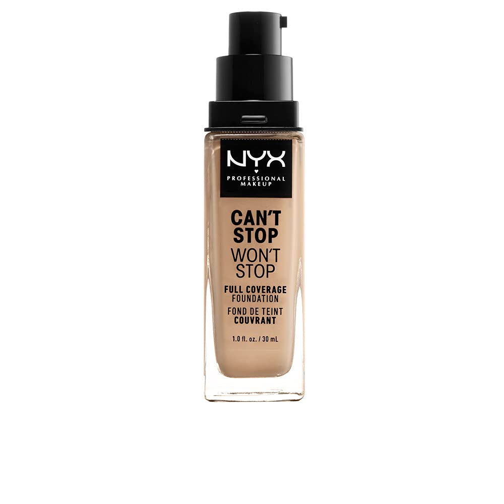 WHOLESALE NYX CAN'T STOP WON'T STOP FULL COVERAGE FOUNDATION 1 OZ - BUFF 10 - 72 PIECE LOT