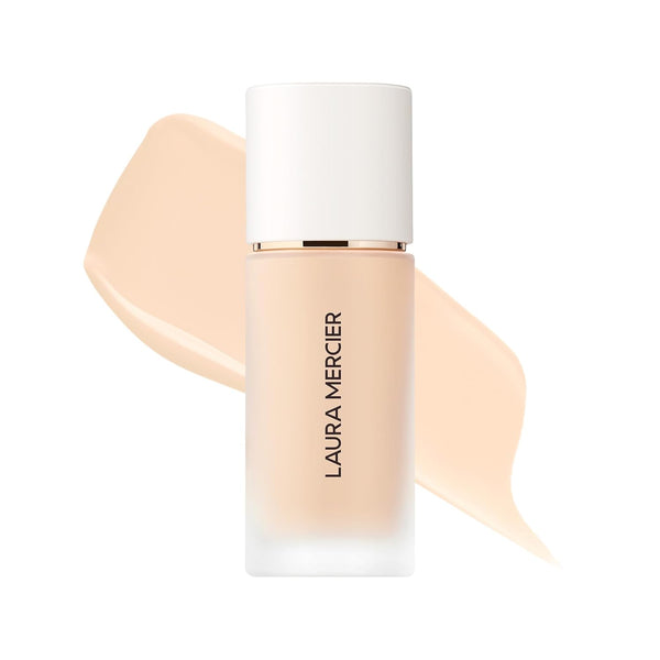 WHOLESALE LAURA MERCIER REAL FLAWLESS WEIGHTLESS PERFECTING FOUNDATION 1 OZ - SILK 0N1 - 48 PIECE LOT