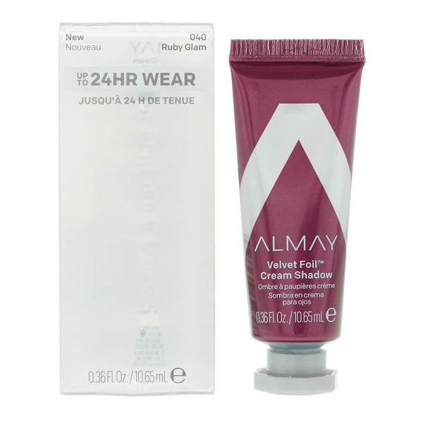WHOLESALE ALMAY VELVET FOIL CREAM SHADOW 0.36 OZ - RUBY GLAM 040 - 72 PIECE LOT