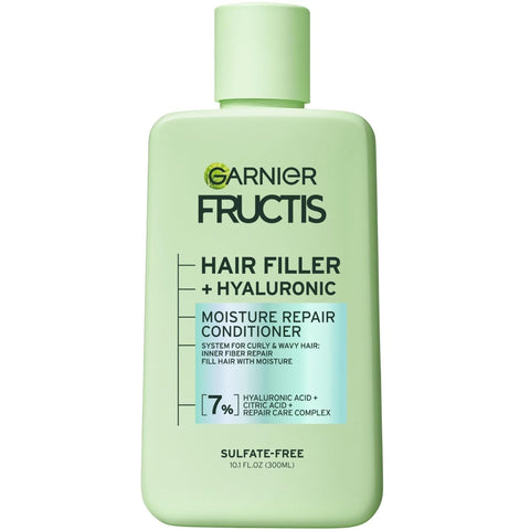 WHOLESALE GARNIER FRUCTIS HAIR FILLER + HYALURONIC MOISTURE REPAIR CONDITIONER 10.1 OZ - 48 PIECE LOT
