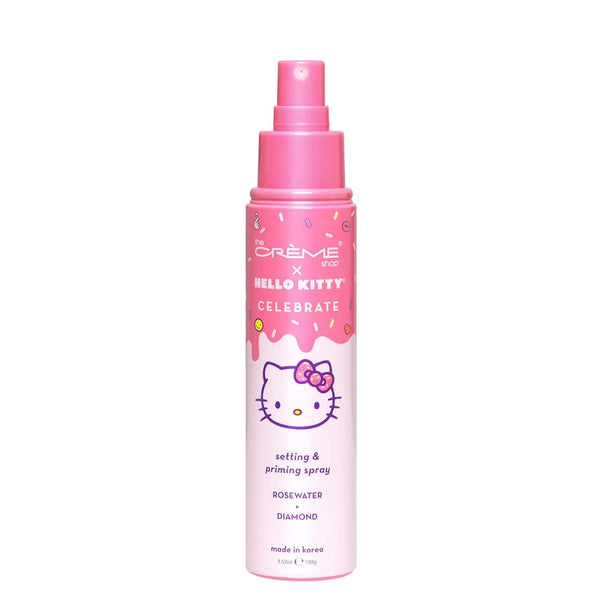 WHOLESALE THE CREME SHOP x HELLO KITTY CELEBRATE SETTING & PRIMING SPRAY 3.52 OZ - 48 PIECE LOT