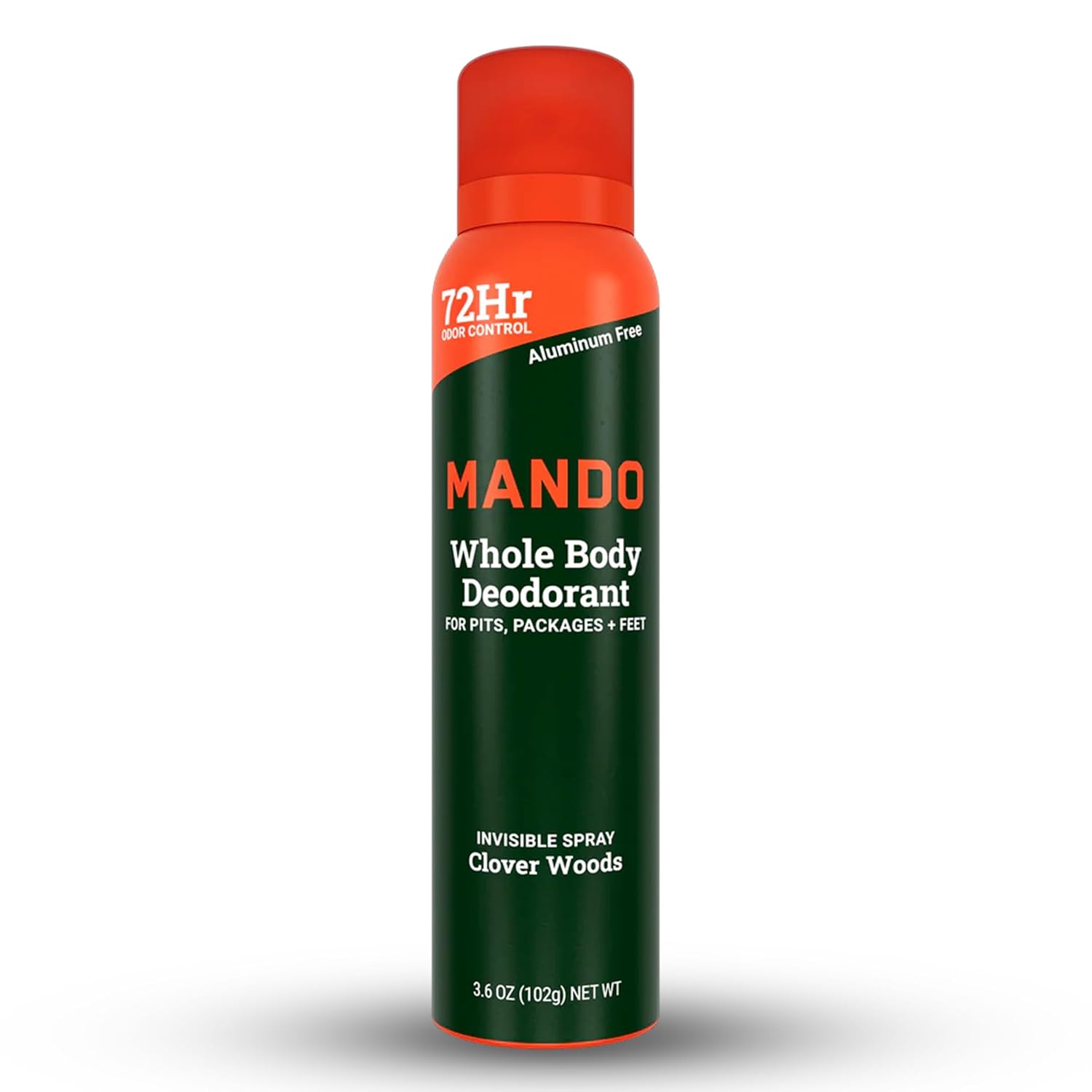 WHOLESALE MANDO WHOLE BODY DEODORANT 3.6 OZ - CLOVER WOODS- 48 PIECE LOT