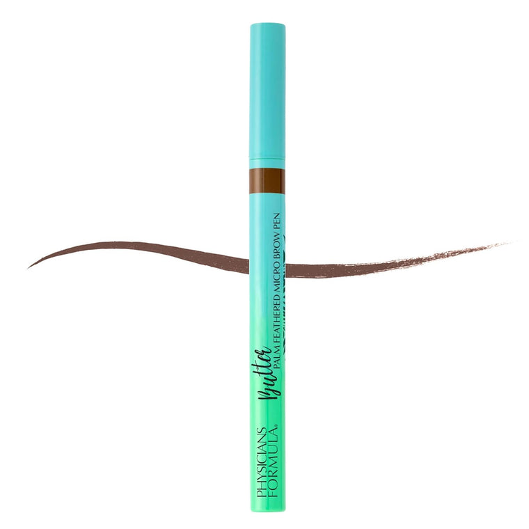WHOLESALE PHYSICIANS FORMULA BUTTER PALM FEATHERED MICRO BROW PEN 0.4 OZ - UNIVERSAL BROWN - 72 PIECE LOT