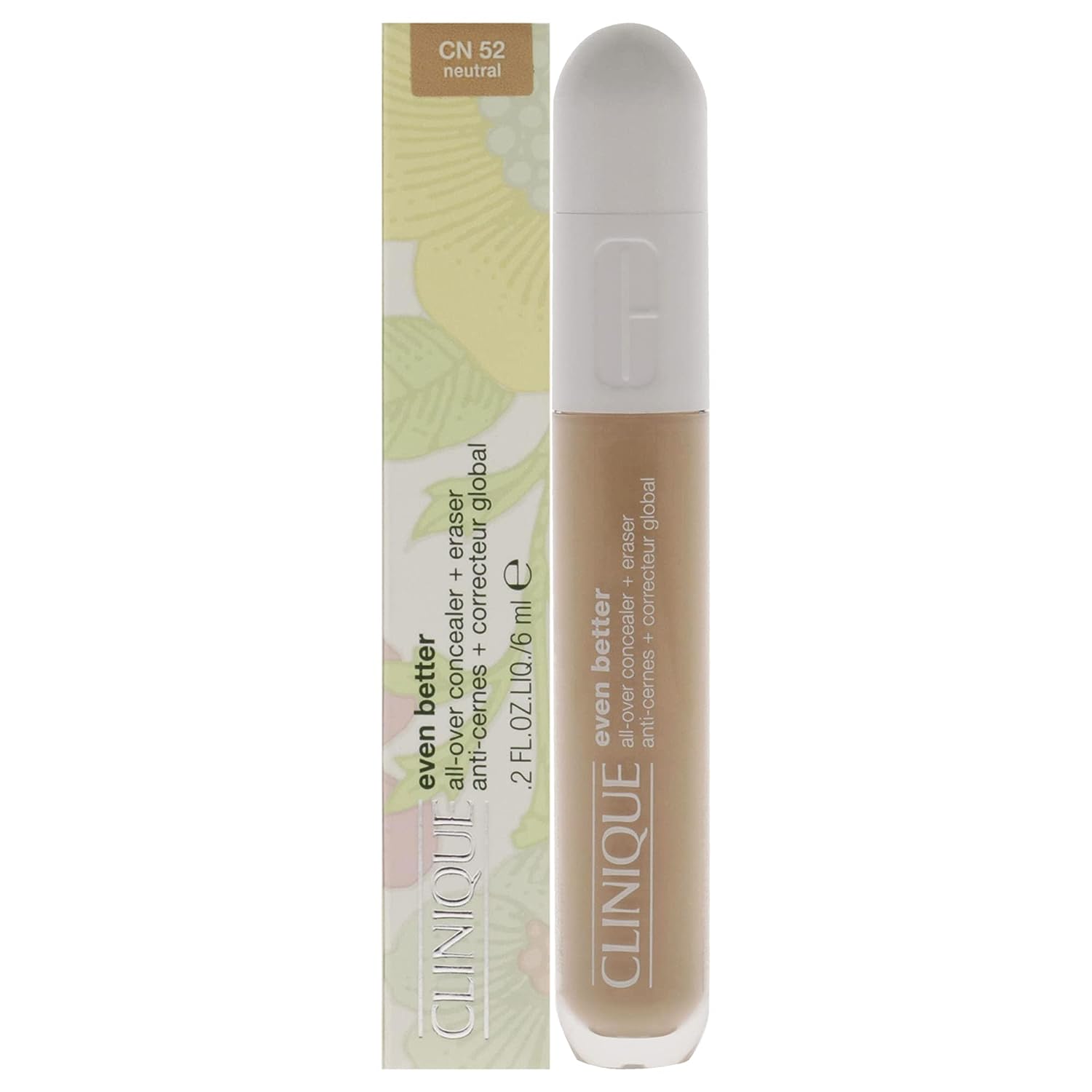 WHOLESALE CLINIQUE EVEN BETTER ALL-OVER CONCEALER + ERASER 0.2 OZ - ASSORTED - 50 PIECE LOT