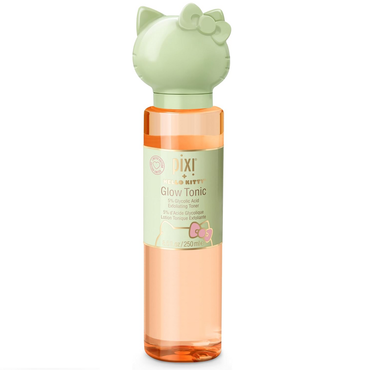 WHOLESALE PIXI + HELLO KITTY GLOW TONIC 5% GLYCOLIC ACID 8.5 OZ - 48 PIECE LOT