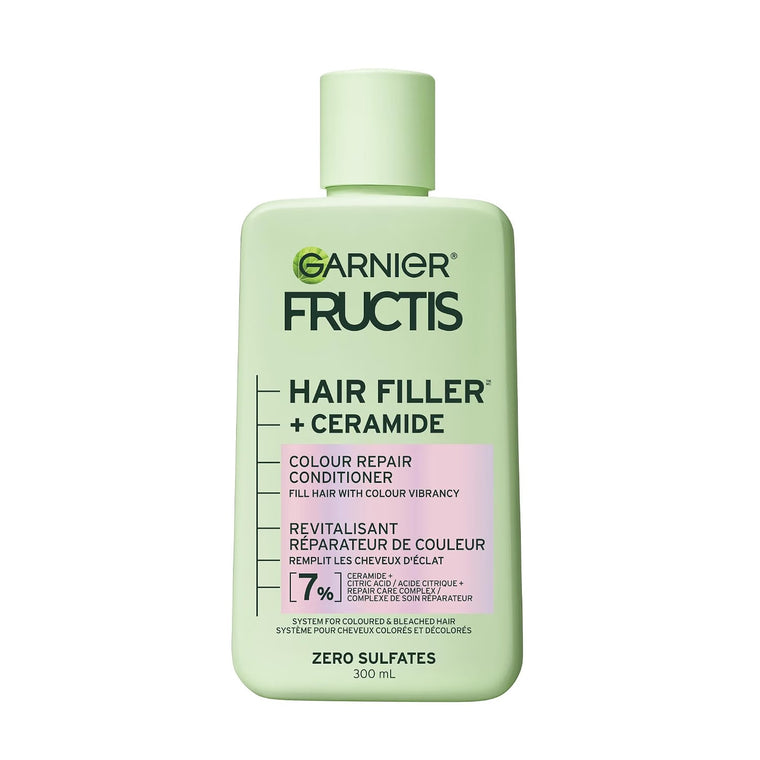 WHOLESALE GARNIER FRUCTIS HAIR FILLER + CERAMIDE COLOUR REPAIR CONDITIONER 10.1 OZ - 48 PIECE LOT