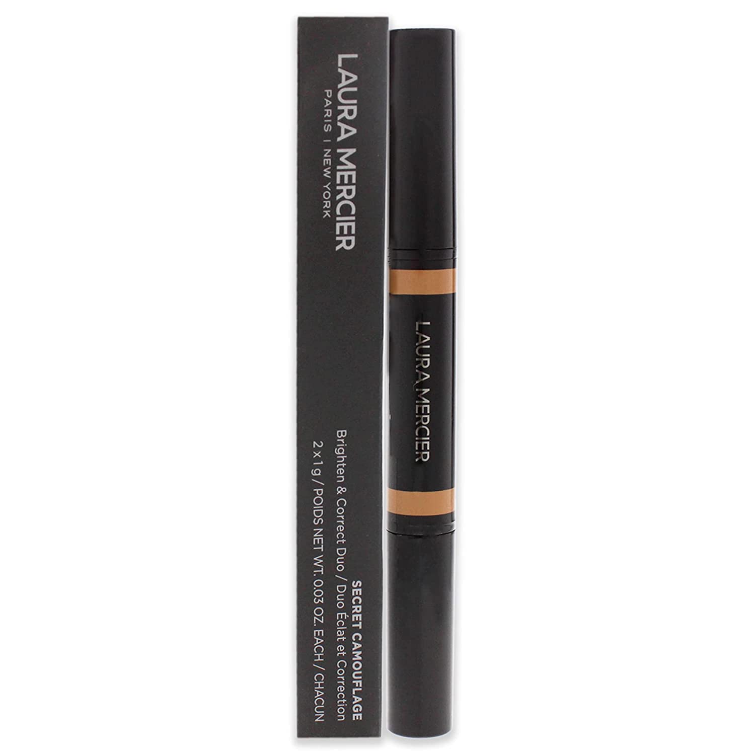 WHOLESALE LAURA MERCIER SECRET CAMOUFLAGE BRIGHTEN & CORRECT DUO - NO. 3W - 48 PIECE LOT
