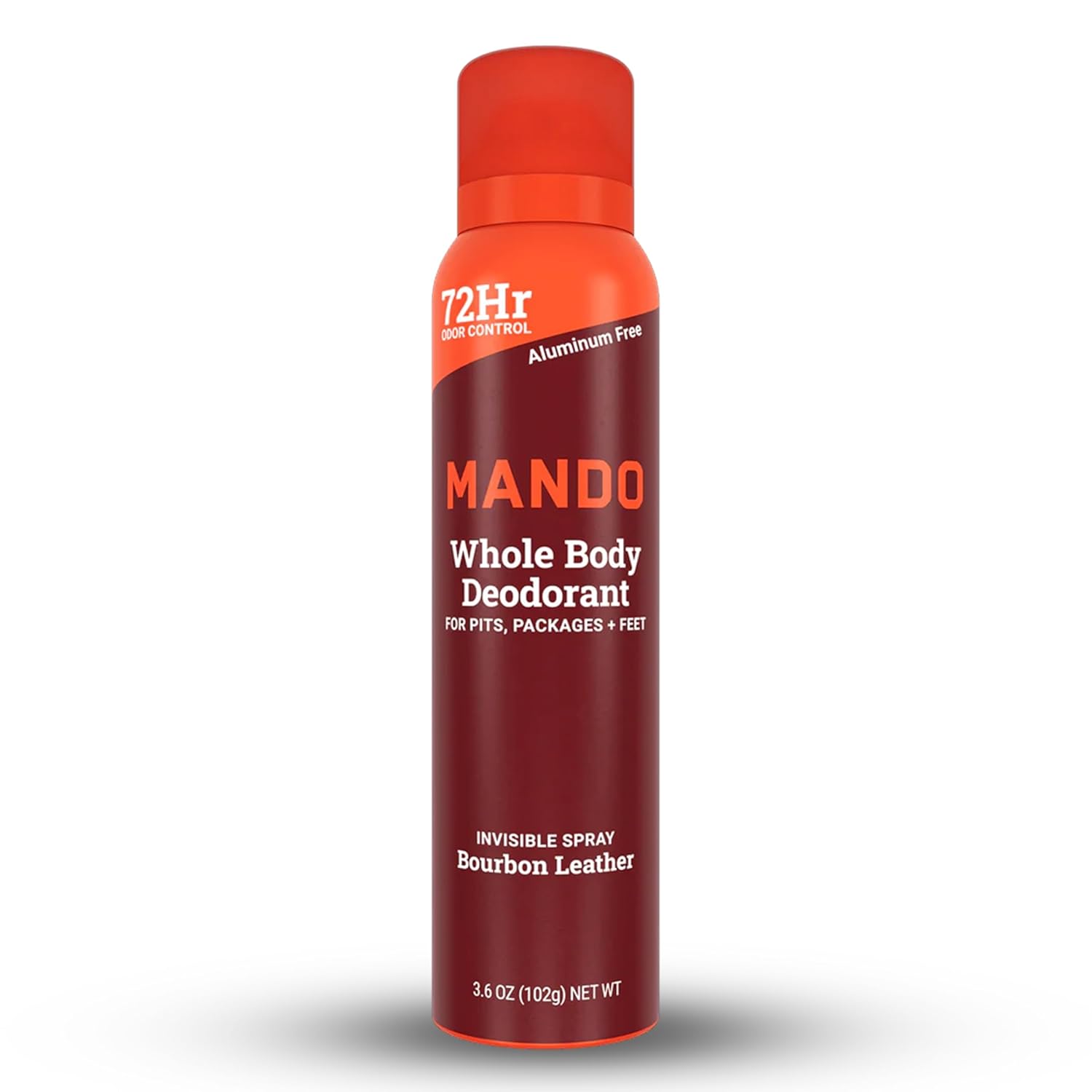 WHOLESALE MANDO WHOLE BODY DEODORANT 3.6 OZ - BOURBON LEATHER - 48 PIECE LOT
