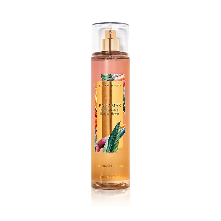 WHOLESALE BATH & BODY WORKS BAHAMAS FINE FRAGRANCE MIST 8 OZ - 48 PIECE LOT