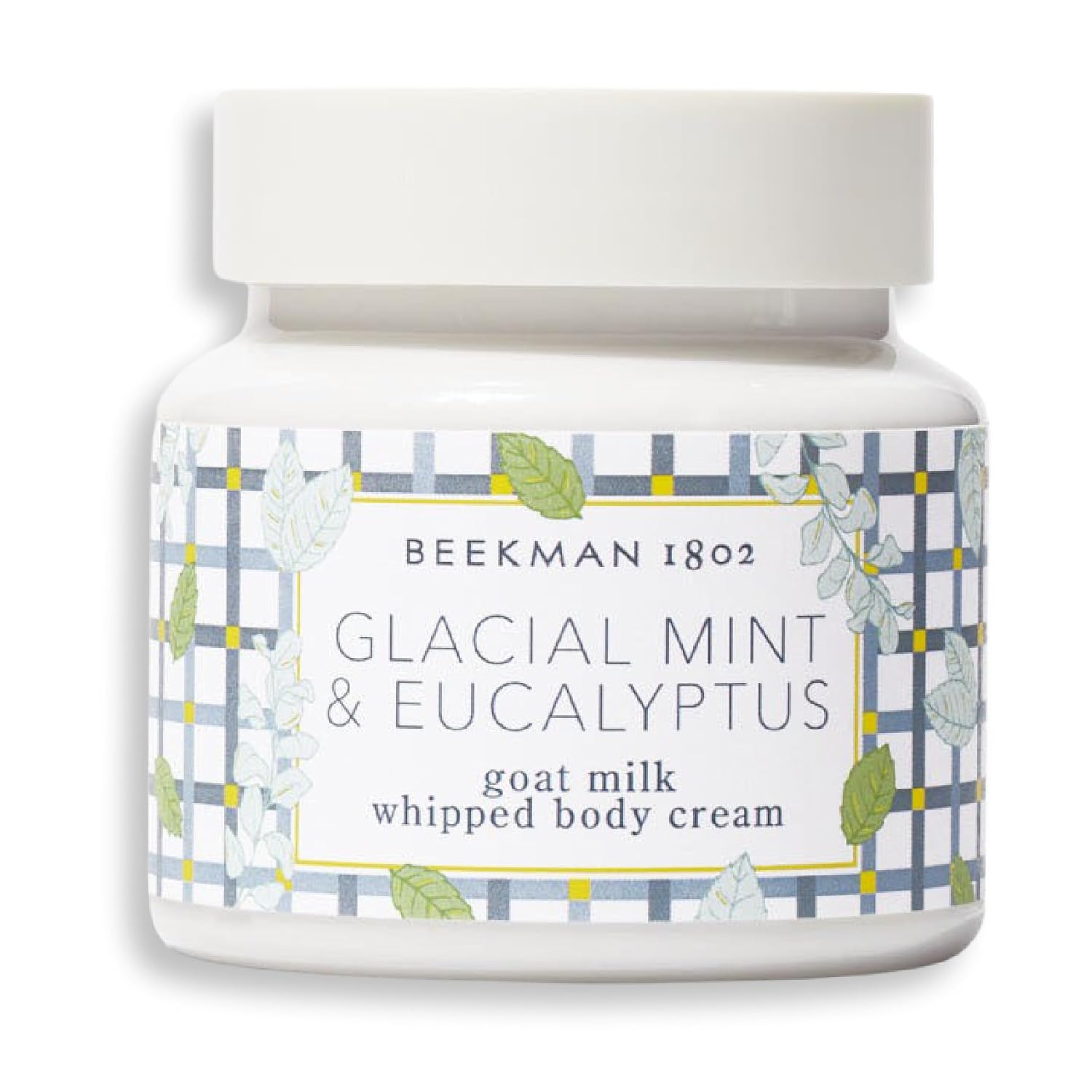 WHOLESALE BEEKMAN 1802 GLACIAL MINT & EUCALYPTUS GOAT MILK WHIPPED BODY CREAM 8 OZ - 48 PIECE LOT