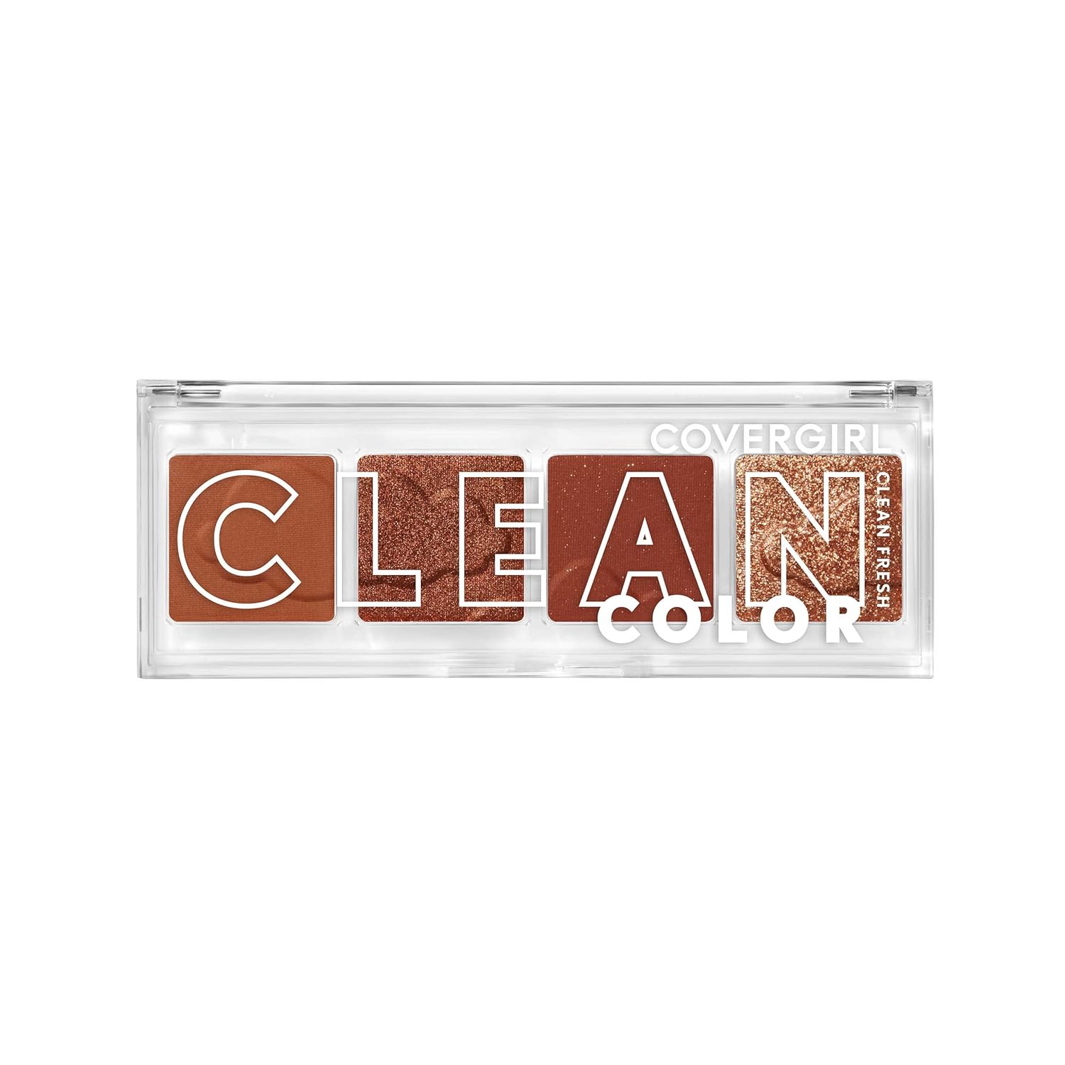 WHOLESALE COVERGIRL CLEAN FRESH COLOR EYESHADOW PALETTE - SPICED COPPER 252 - 72 PIECE LOT