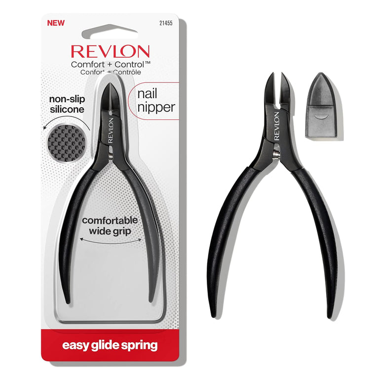 WHOLESALE REVLON COMFORT + CONTROL NAIL NIPPER - 72 PIECE LOT