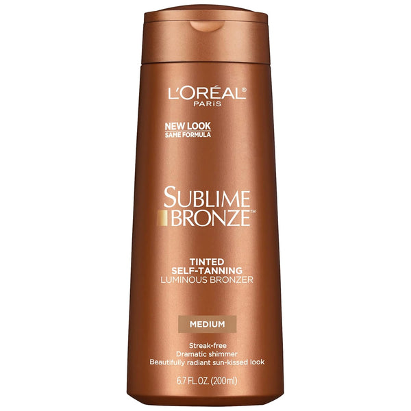 WHOLESALE LOREAL SUBLIME BRONZE TINTED SELF-TANNING LUMINOUS BRONZER 6.7 OZ - MEDIUM - 72 PIECE LOT