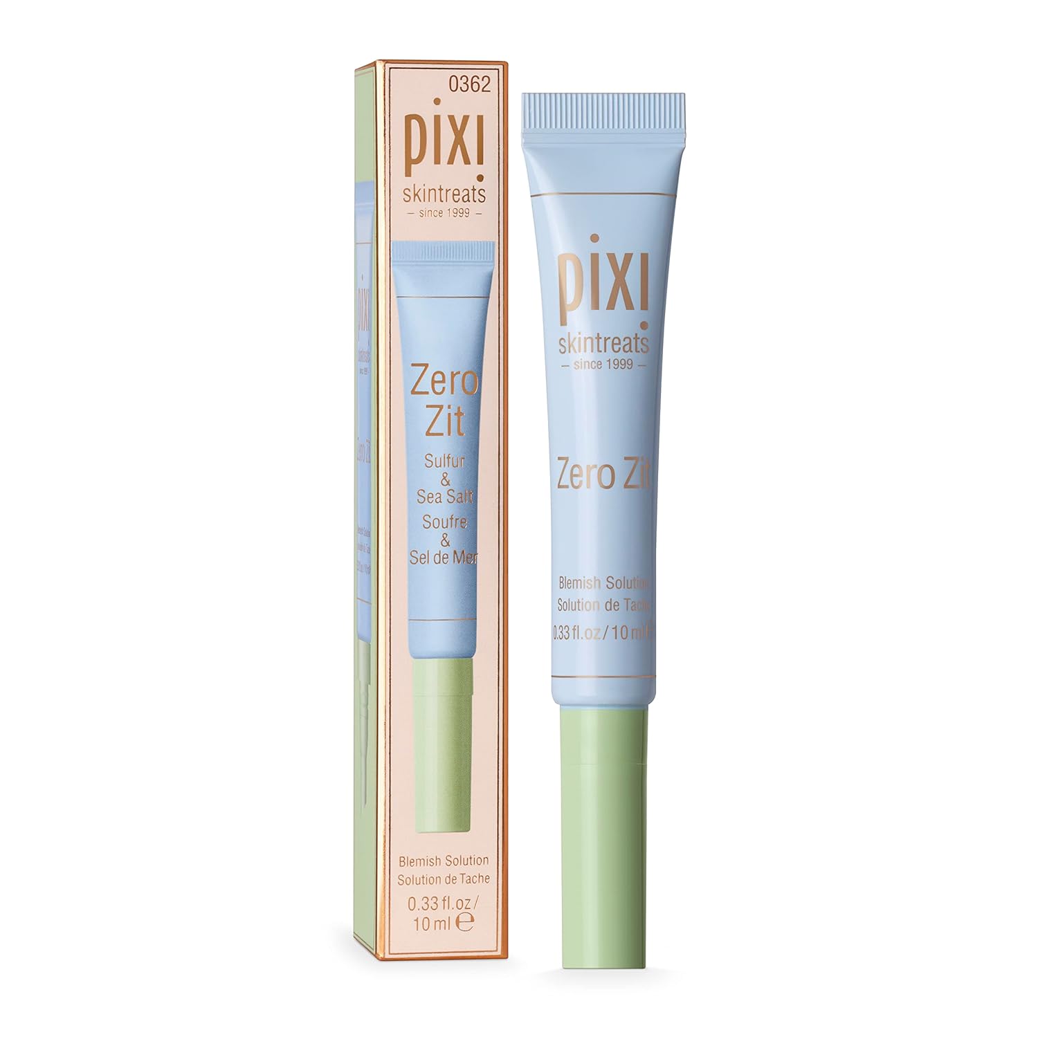 WHOLESALE PIXI SKINTREATS ZERO ZIT BLEMISH SOLUTION 0.33 OZ - 48 PIECE LOT