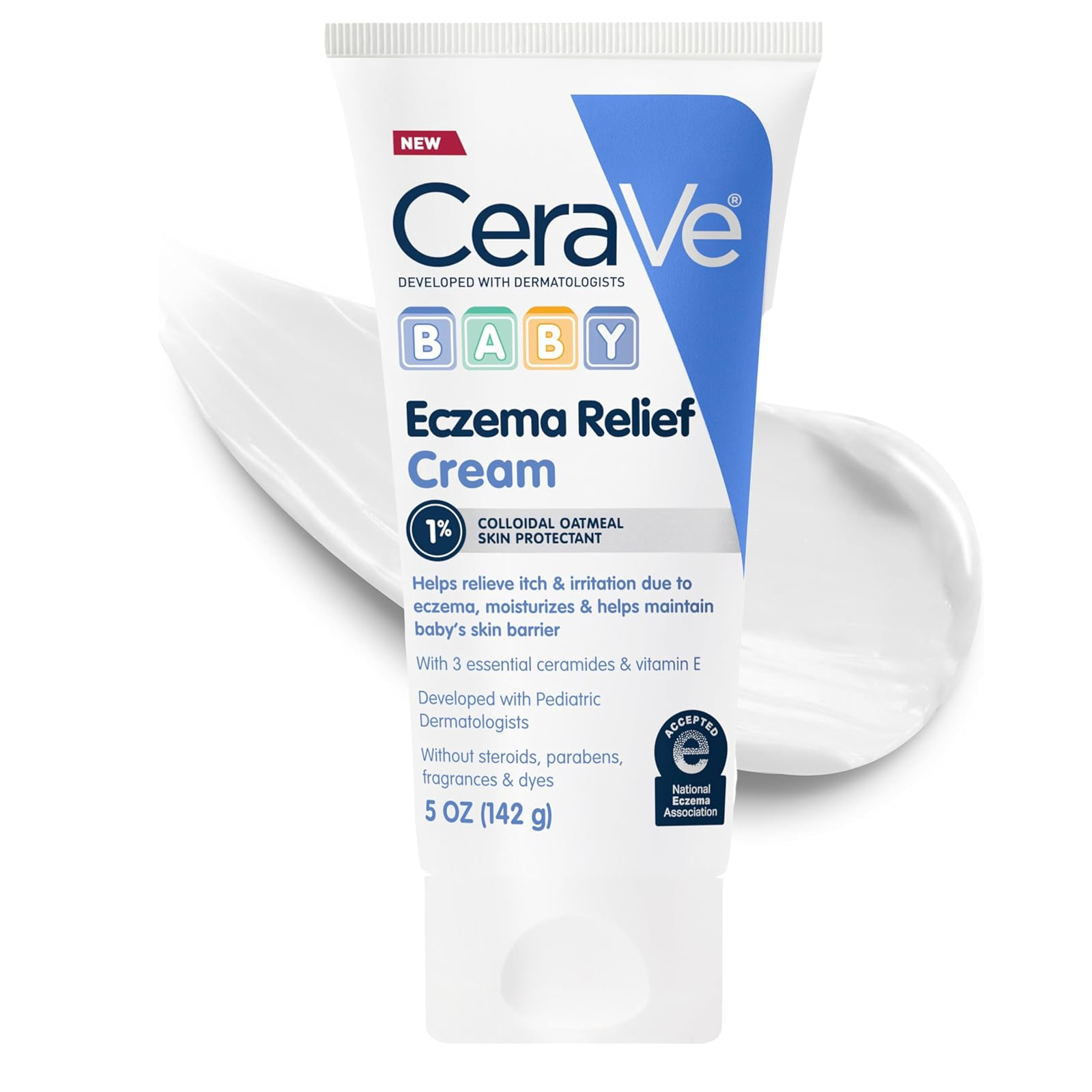 WHOLESALE CERAVE ECZEMA RELIEF CREAM 5 OZ  - 48 PIECE LOT