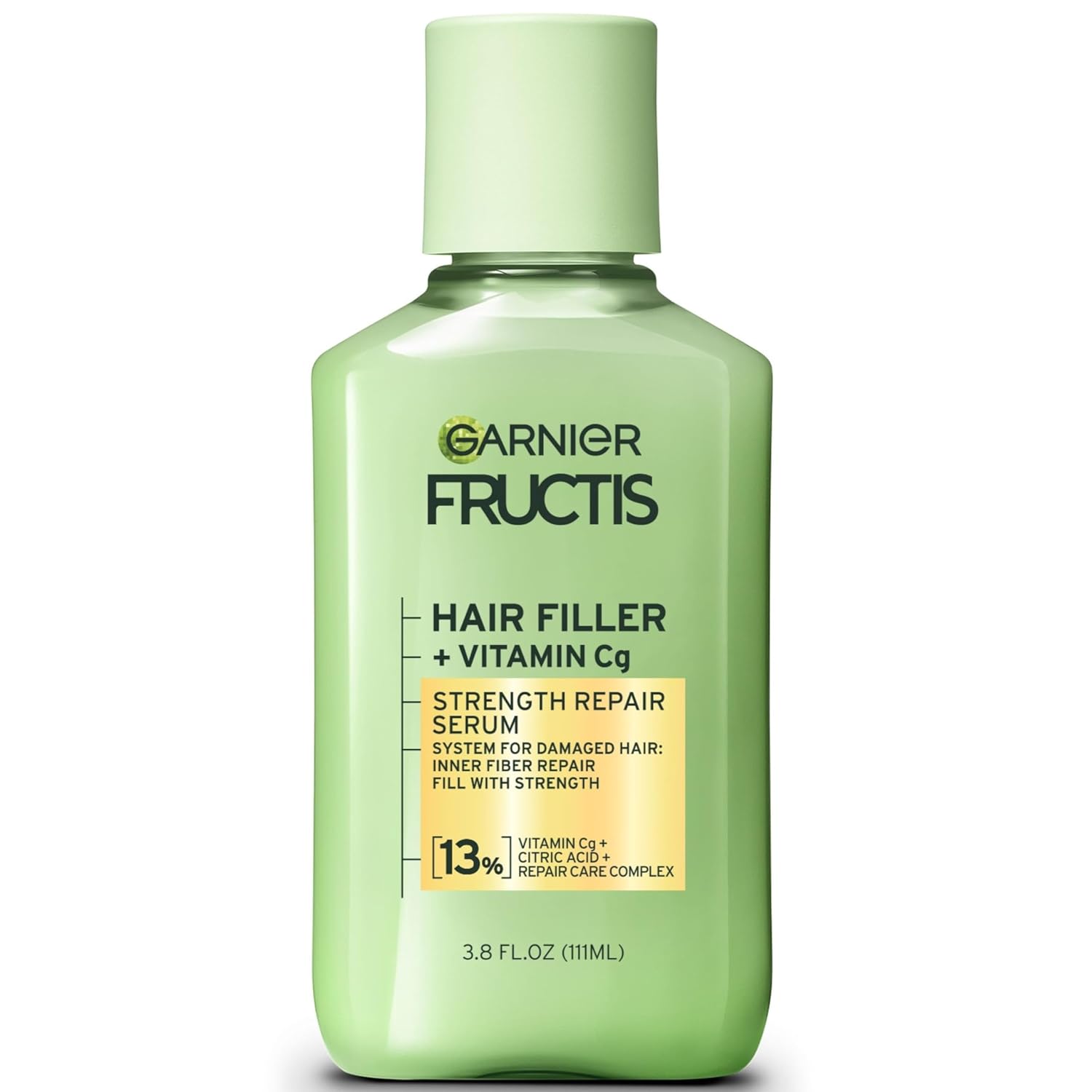 WHOLESALE GARNIER FRUCTIS HAIR FILLER + VITAMIN Cg STRENGTH REPAIR SERUM 3.8 OZ - 48 PIECE LOT