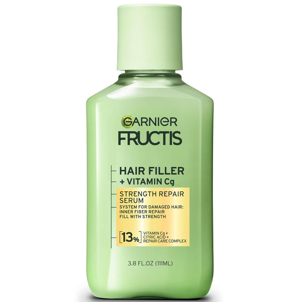 WHOLESALE GARNIER FRUCTIS HAIR FILLER + VITAMIN Cg STRENGTH REPAIR SERUM 3.8 OZ - 48 PIECE LOT