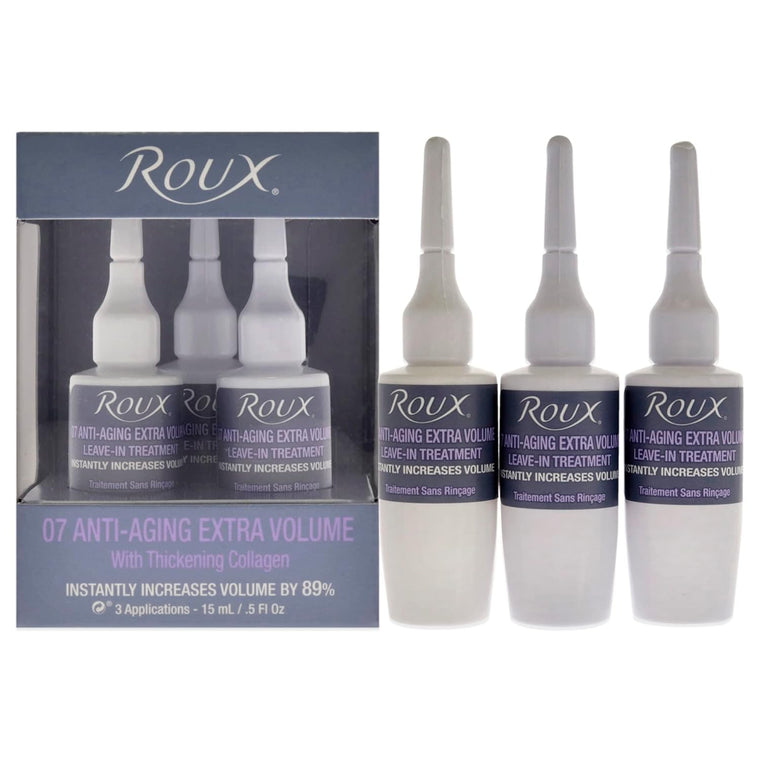 WHOLESALE ROUX 07 ANTI-AGING EXTRA VOLUME 0.5 OZ - BOX OF 3  - 48 PIECE LOT