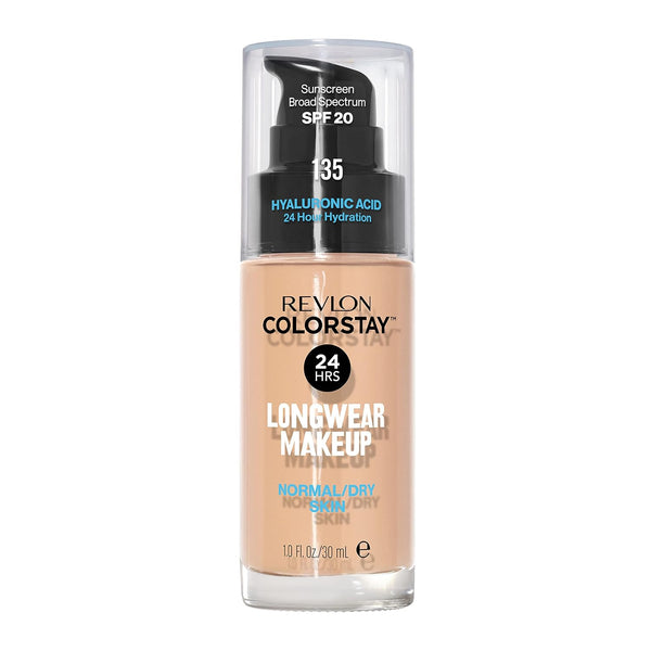 WHOLESALE REVLON COLORSTAY MAKEUP NORMAL/DRY SKIN 1 OZ - VANILLA 135 - 48 PIECE LOT