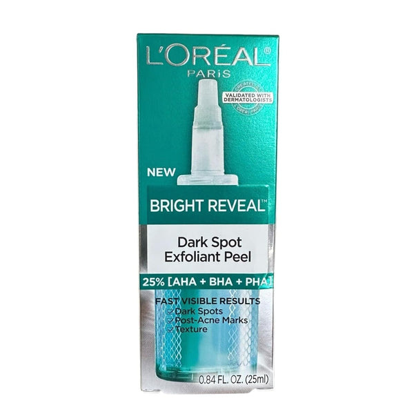 WHOLESALE LOREAL BRIGHT REVEAL DARK SPOT EXFOLIANT PEEL 0.84 OZ - 45 PIECE LOT