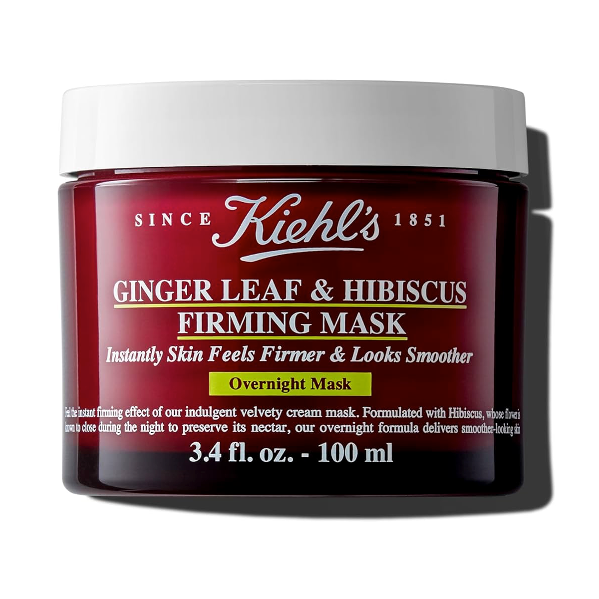 WHOLESALE KIEHL'S GINGER LEAF & HIBISCUS FIRMING MASK 3.4 OZ - 48 PIECE LOT
