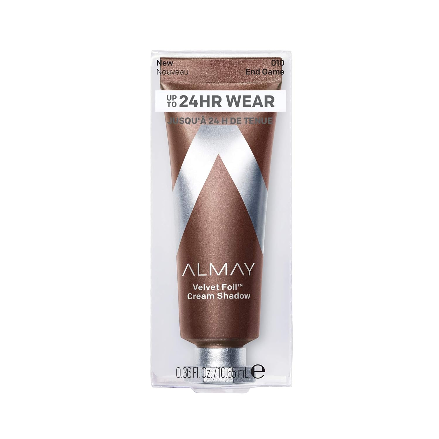 WHOLESALE ALMAY VELVET FOIL CREAM SHADOW 0.36 OZ - END GAME 010 - 72 PIECE LOT