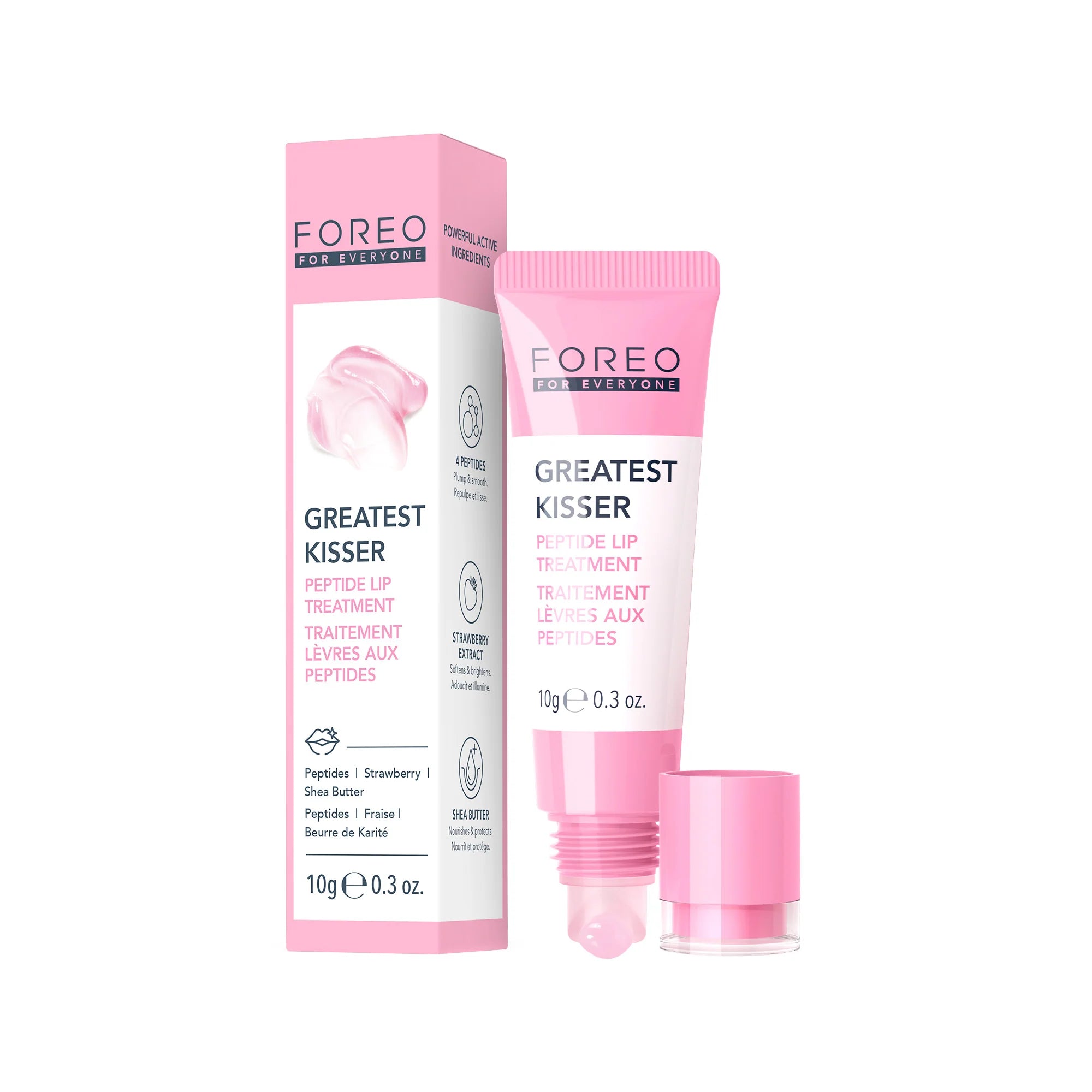 WHOLESALE FOREO GREATEST KISSER PEPTIDE LIP TREATMENT 0.3 OZ - 48 PIECE LOT