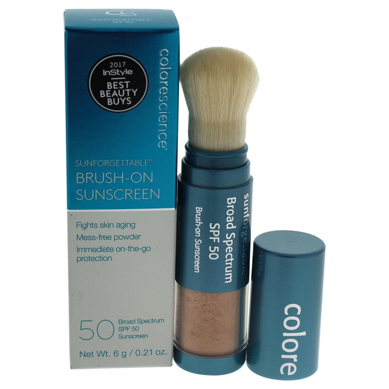 WHOLESALE COLORSCIENCE SUNFORGETTABLE BRUSH ON SUNSCREEN SPF 50, 0.21 OZ - DEEP - 48 PIECE LOT