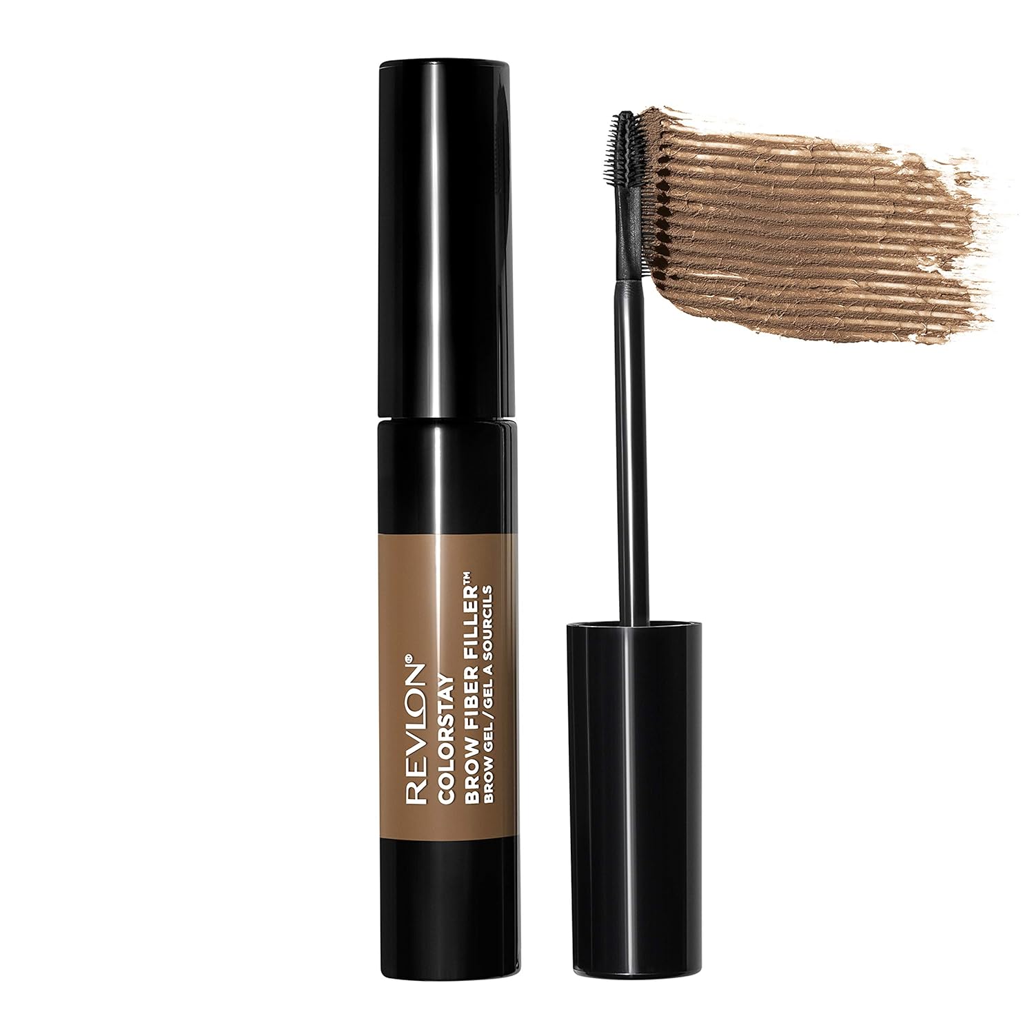 WHOLESALE REVLON COLORSTAY BROW FIBER FILLER BROW GEL 0.23 OZ - BLONDE 301 - 48 PIECE LOT
