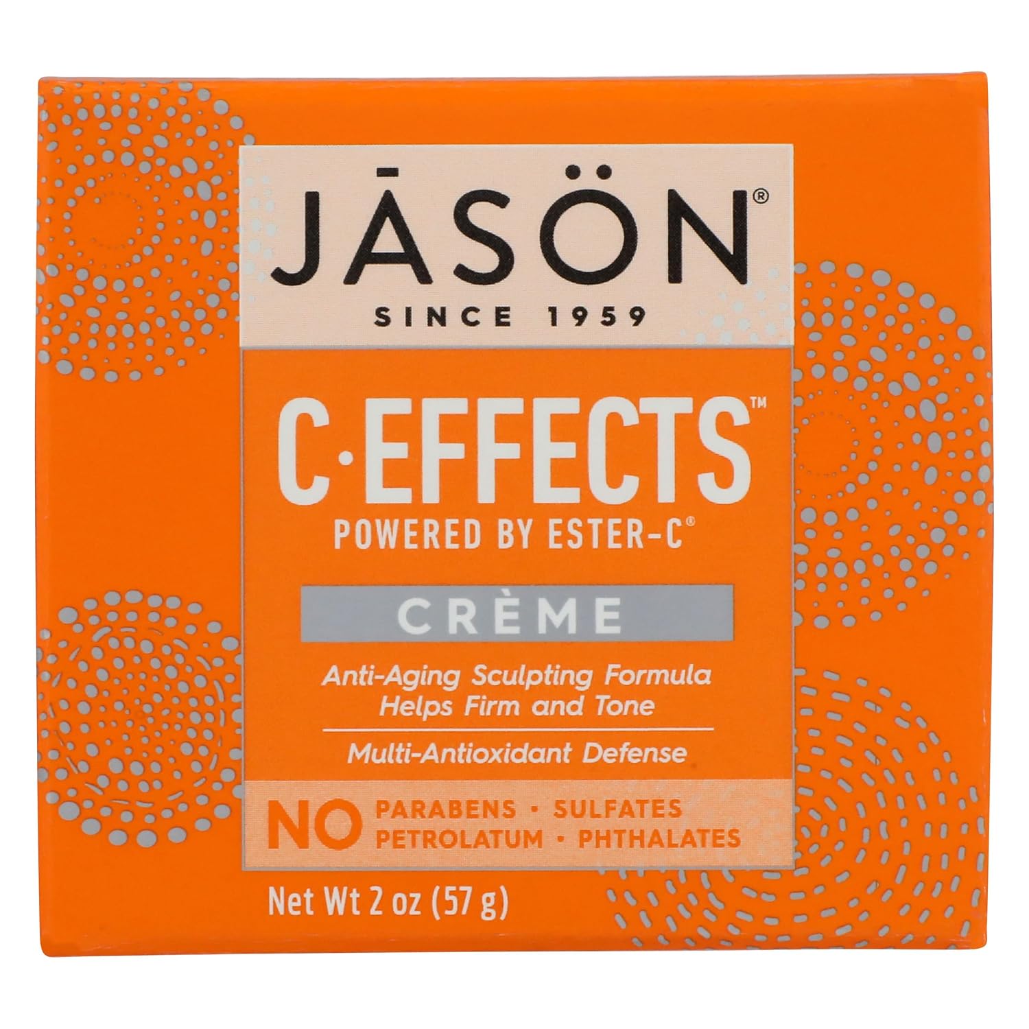 WHOLESALE JASON C-EFFECTS CREME 2 OZ - 48 PIECE LOT