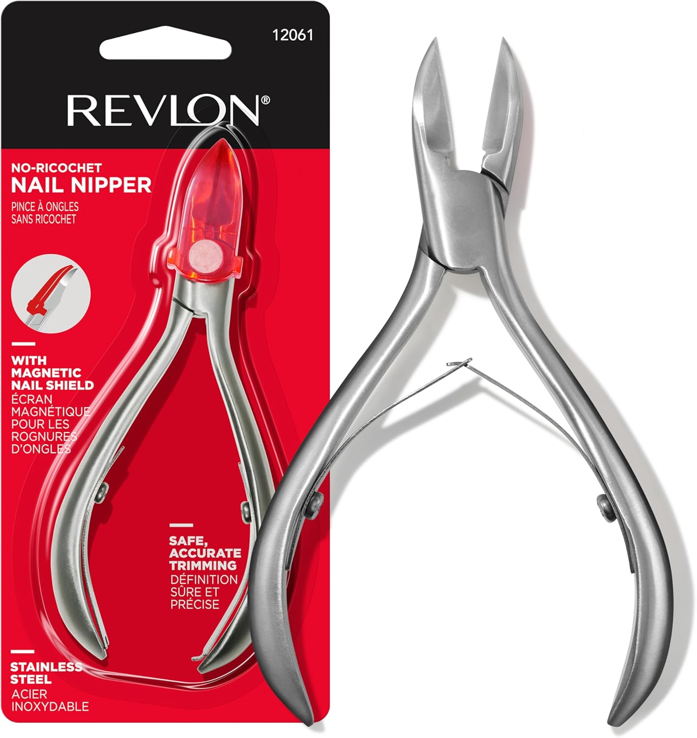 WHOLESALE REVLON NO-RICHOCHET NAIL NIPPER 12061 - 48 PIECE LOT