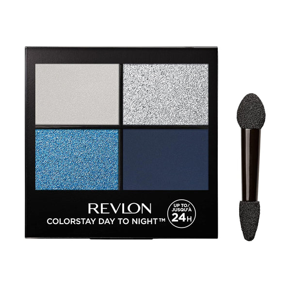 WHOLESALE REVLON COLORSTAY DAY TO NIGHT 24 HOUR EYE SHADOW QUAD 0.16 OZ - GORGEOUS 580 - 48 PIECE LOT