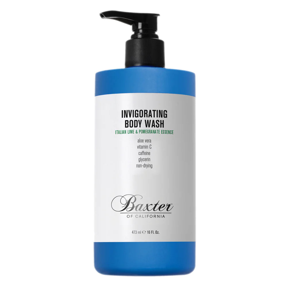 WHOLESALE BAXTER OF CALIFORNIA INVIGORATING BODY WASH 16 OZ - ITALIAN LIME & POMEGRANATE ESSENCE - 48 PIECE LOT