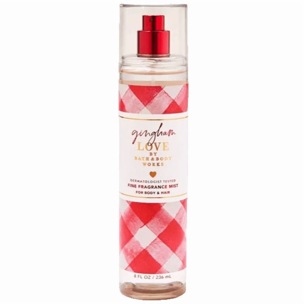 WHOLESALE BATH & BODY WORKS GINGHAM LOVE FINE FRAGRANCE MIST 8 OZ - 48 PIECE LOT