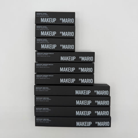 WHOLESALE MAKEUP BY MARIO COSMETICS PACKAGE #1 - ASSORTED LOT - 50 PIECE LOT