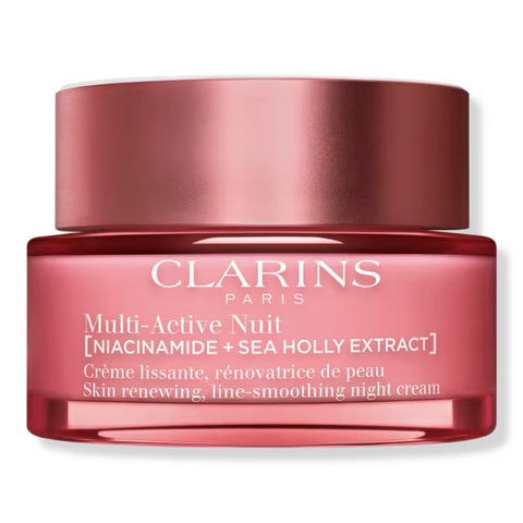 WHOLESALE CLARINS MULTI-ACTIVE NUIT NIACINAMIDE + SEA HOLLY EXTRACT 1.7 OZ - 43 PIECE LOT