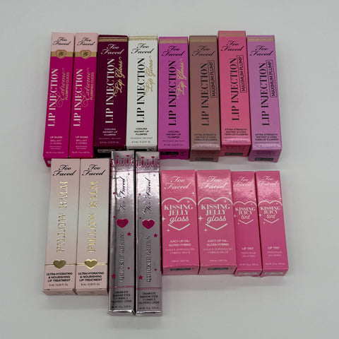 WHOLESALE ASSORTED TOO FACED COSMETICS LOT - 50 PIECE LOT